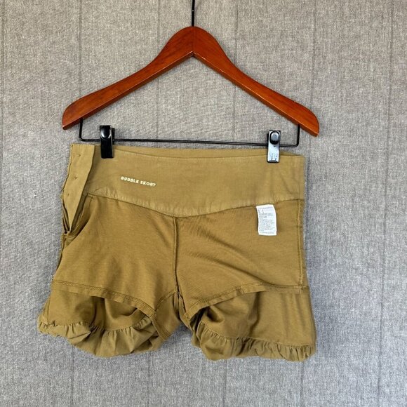 American Eagle AE Olive Green Stretch Bubble Mini Skort Size 8 - Picture 8 of 14